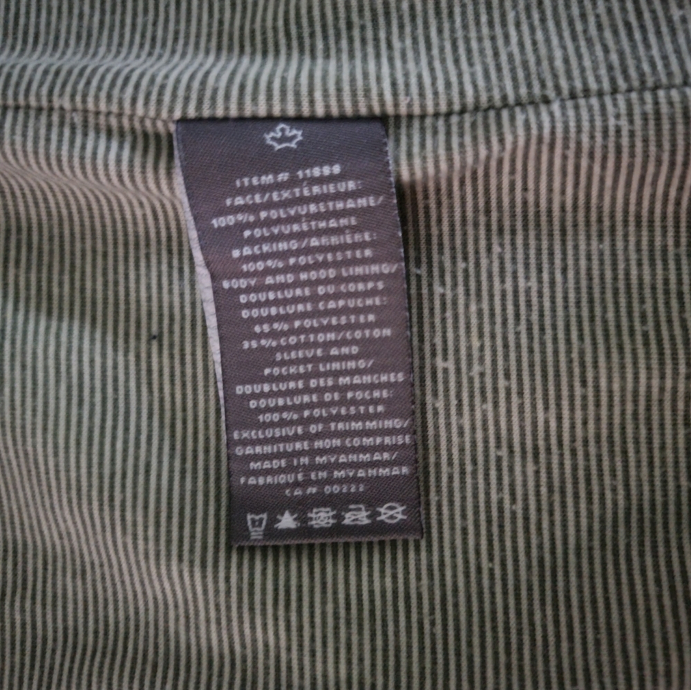 Sears Raincoat Young Xl Or Women Medium - Picture 8 of 10